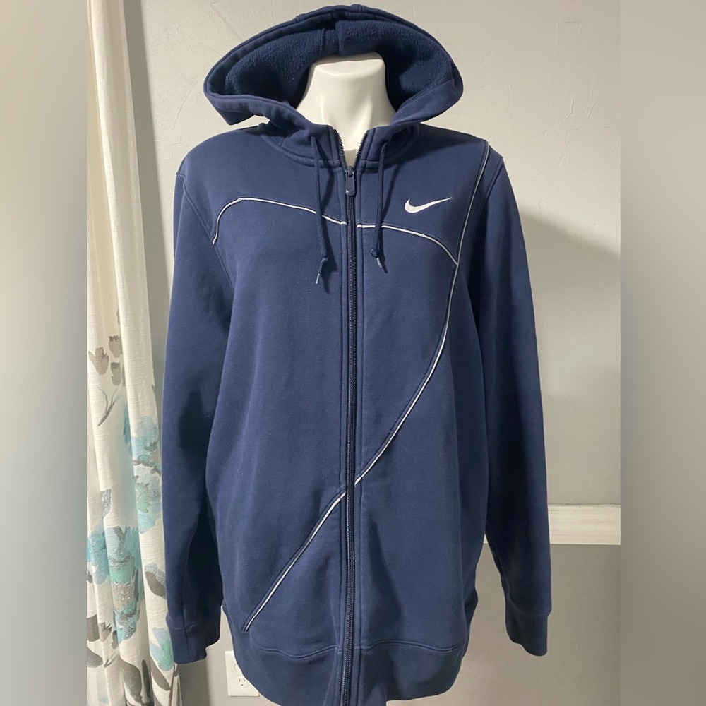 Nike hooded zip sweatshirt jacket
